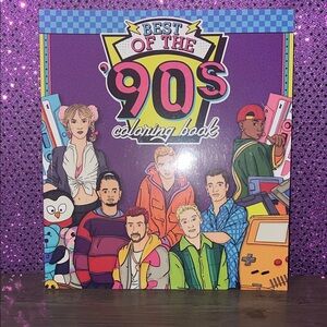 Best of the 90s Coloring Book